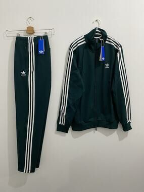Adidas Originals Adicolor Beckenbauer Tracksuit Aurora Ivy White Size XL